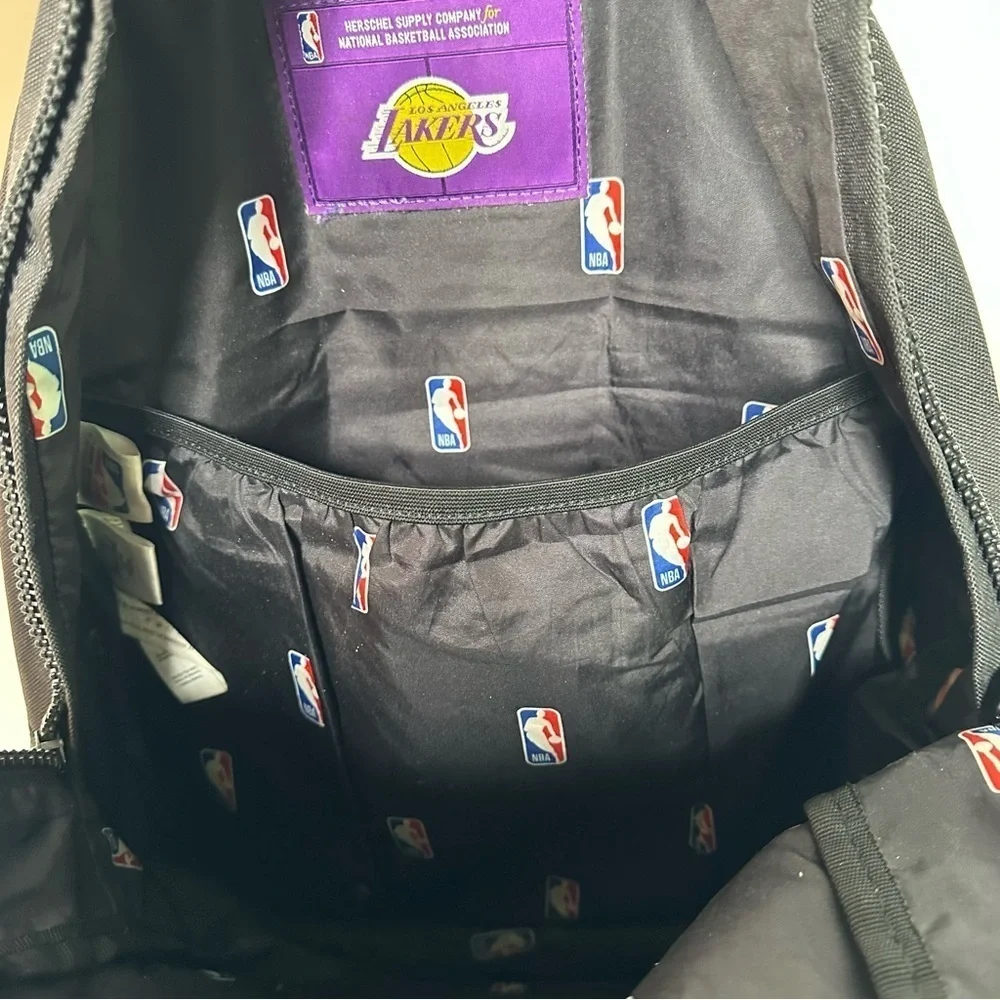 Los Angeles Lakers Herschel Supply Co. x NBA Black Nova Small Backpack